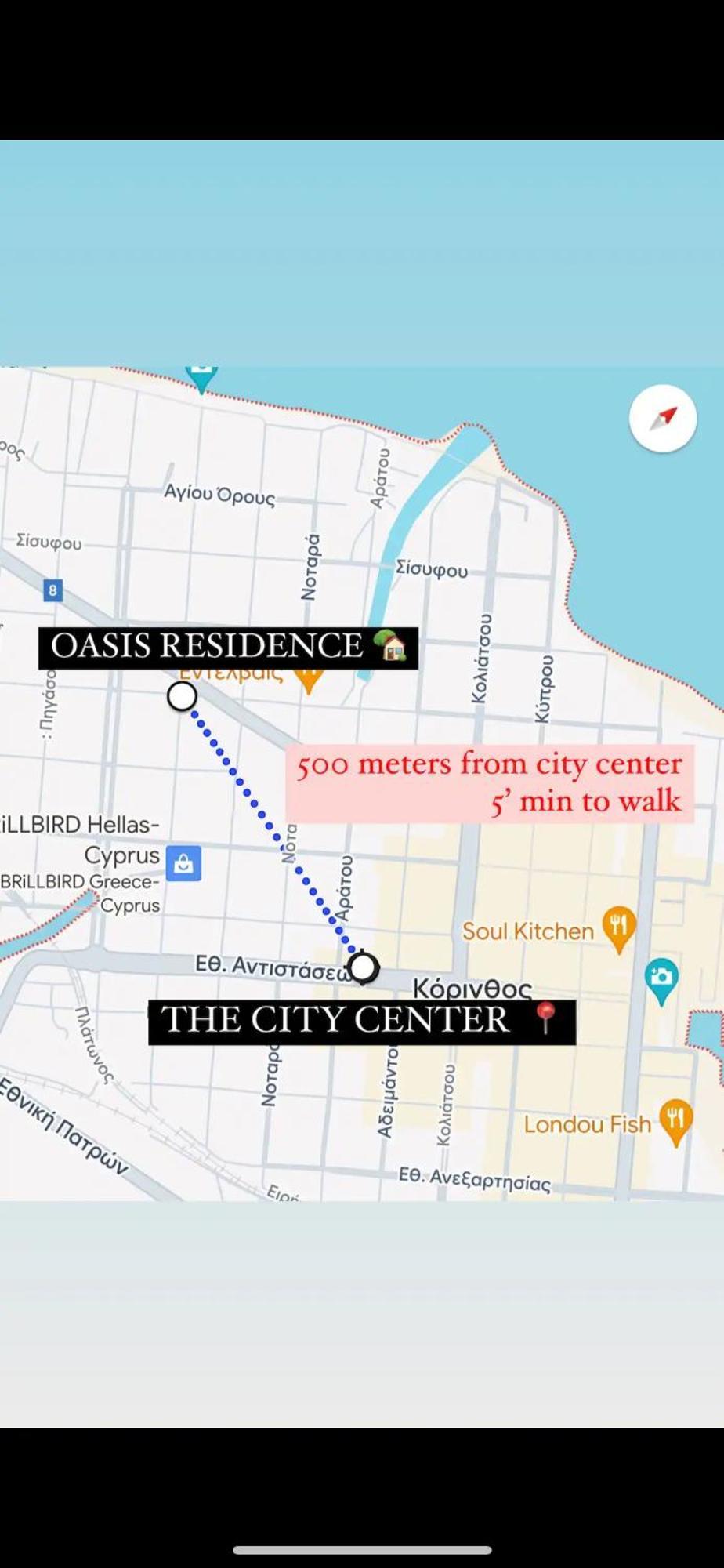 Oasis Residence Corinto Esterno foto